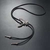 Simple Style Wolf Alloy Leather Rope Unisex Tie sku image 6