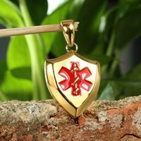 1 Piece 316 Stainless Steel  18K Gold Plated Geometric Polished Pendant main image 4