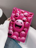 Plastic Cartoon Smiley Face Cute Tablet PC Protective Sleeve Phone Accessories sku image 1
