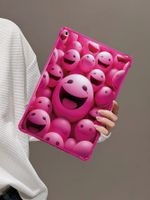 Plastic Cartoon Smiley Face Cute Tablet PC Protective Sleeve Phone Accessories main image 2