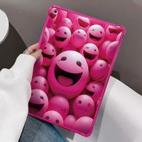 Plastic Cartoon Smiley Face Cute Tablet PC Protective Sleeve Phone Accessories main image 5