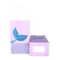 Birthday Mermaid Paper Party Decorative Props sku image 4