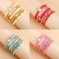 Wholesale Jewelry Basic Simple Style Classic Style Geometric Soft Clay Beaded Bracelets main image 6