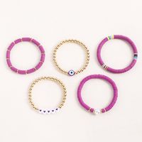 Wholesale Jewelry Basic Simple Style Classic Style Geometric Soft Clay Beaded Bracelets main image 5