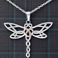 French Style Sweet Simple Style Dragonfly Alloy Iron Hollow Out Unisex Pendant Necklace main image 5