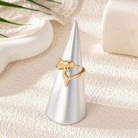 Cute Vacation Marine Style Dolphin Alloy Wholesale Rings main image 3