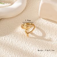 Cute Vacation Marine Style Dolphin Alloy Wholesale Rings main image 2