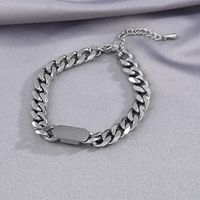 Fashion Geometric Titanium Steel Plating Necklace sku image 1