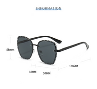 Basic Vacation Geometric Pc Toad Glasses Full Frame Glasses main image 2