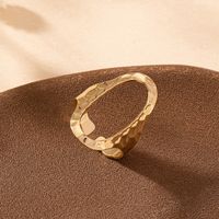 Elegant Simple Style Solid Color Iron Wholesale Rings main image 2