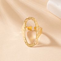 Elegant Simple Style Solid Color Iron Wholesale Rings main image 3