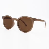 Simple Style Classic Style Color Block Pc Round Frame Full Frame Women's Sunglasses main image 3