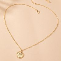 Simple Style Classic Style Solid Color Iron Zinc Alloy Mother'S Day Women's Pendant Necklace main image 4