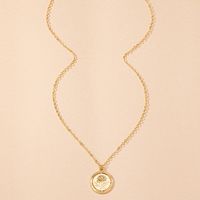 Simple Style Classic Style Solid Color Iron Zinc Alloy Mother'S Day Women's Pendant Necklace main image 5