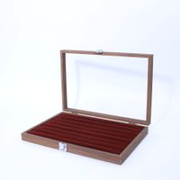 Simple Style Solid Color Cloth Jewelry Boxes sku image 10