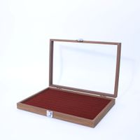 Simple Style Solid Color Cloth Jewelry Boxes sku image 14
