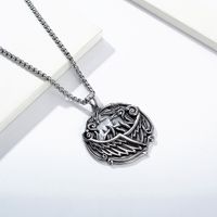 IG Style Gothic Cool Style Wings 304 Stainless Steel Men's Pendant Necklace main image 3