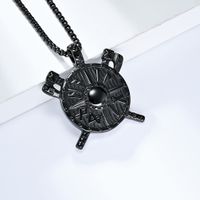 IG Style Gothic Cool Style Axe 304 Stainless Steel Men's Pendant Necklace main image 3