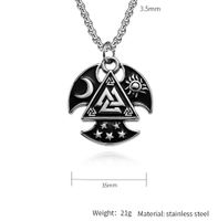 Hip-Hop Retro Plaid 304 Stainless Steel Plating 18K Gold Plated Men's Pendant Necklace main image 3