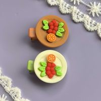 Girl'S Cute Funny Fruit Alloy Plastic Epoxy Resin Hair Clip main image 8