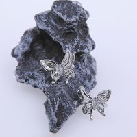 1 Pair 2 Pairs Casual Elegant Sweet Butterfly Plating Inlay Copper Zircon 18K Gold Plated Ear Cuffs main image 2