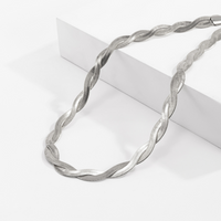 Einfacher Stil Geometrisch Rostfreier Stahl Überzug Kette Halskette sku image 4