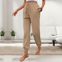 Women's Daily Simple Style Solid Color Full Length Casual Pants main image 1