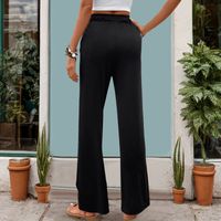 Women's Daily Simple Style Solid Color Full Length Casual Pants Straight Pants main image 5