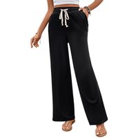 Women's Daily Simple Style Solid Color Full Length Casual Pants Straight Pants main image 2