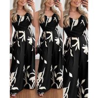 Women's Holiday Daily Beach Streetwear Printing Full Length Jumpsuits main image 3
