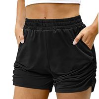 Women's Holiday Daily Simple Style Solid Color Shorts Pocket Casual Pants Straight Pants main image 4