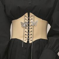 Simple Style Butterfly Elastic Band Women's Corset Belts main image 1