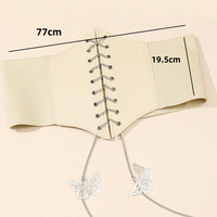 Simple Style Butterfly Elastic Band Women's Corset Belts main image 2