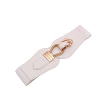 Casual Solid Color Pu Leather Buckle Women's Leather Belts main image 3