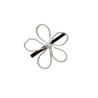 Women's Sweet Korean Style Flower Arylic Alloy Hair Clip main image 3