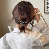 Women's Simple Style Bow Knot Alloy Hair Clip main image 5