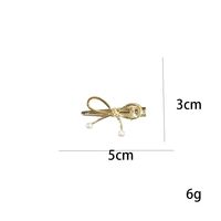 Women's Simple Style Bow Knot Alloy Hair Clip main image 2