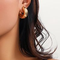 1 Pair Simple Style C Shape Plating CCB Ear Cuffs sku image 8