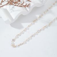 Simple Style Classic Style Solid Color Zinc Alloy Alloy Women's Necklace main image 2