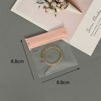 Elegant Solid Color Eva Wholesale Jewelry Packaging Bags sku image 5