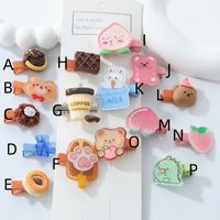 Women's Cute Funny Animal Alloy Resin Hair Clip main image 1