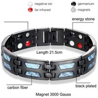 Casual Geometric Alloy Enamel Men's Bracelets main image 2