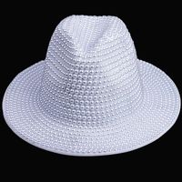 Frau Elegant Einfacher Stil Einfarbig Breite Traufen Fedora-Hut sku image 7