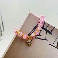 Wholesale Jewelry Glam Cute Shiny Panda Mostacilla Glass Beaded Bracelets sku image 2