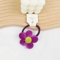 Simple Style Flower Cloth Hair Clip sku image 2