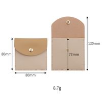 Casual Elegant Solid Color Microfiber Jewelry Packaging Bags main image 2