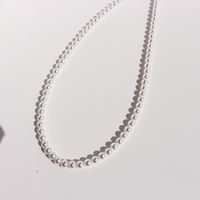 Freshwater Pearl Brass Elegant Simple Style Beaded Geometric Necklace sku image 2