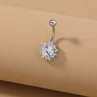 1 Piece Belly Rings Fashion Heart Shape 304 Stainless Steel Plating Zircon main image 10