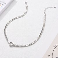 Ig Style Heart Shape Stainless Steel Plating Necklace sku image 4