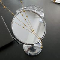 1 Piece Ins Style Geometric Titanium Steel Plating Necklace sku image 2